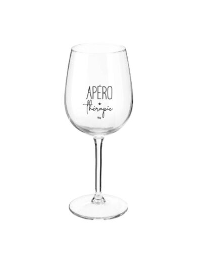 Verre de Vin - Apéro Thérapie