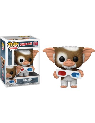 MOVIE- POP N°1146 - Gizmo w/3D Glasses Flocked Effet velours FUNKO