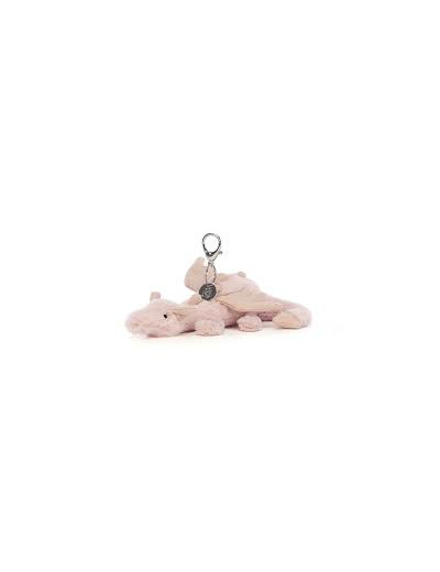 Rose Dragon Bag Charm - Jellycat