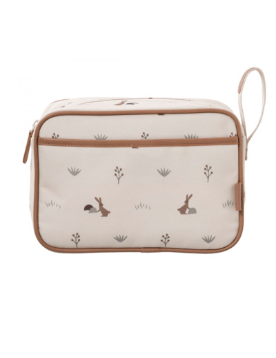 Grande Trousse De Toilette Lapin Beige -