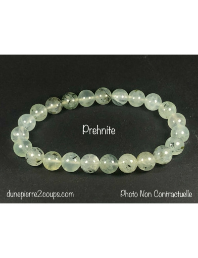 Bracelet Prehnite  8mm