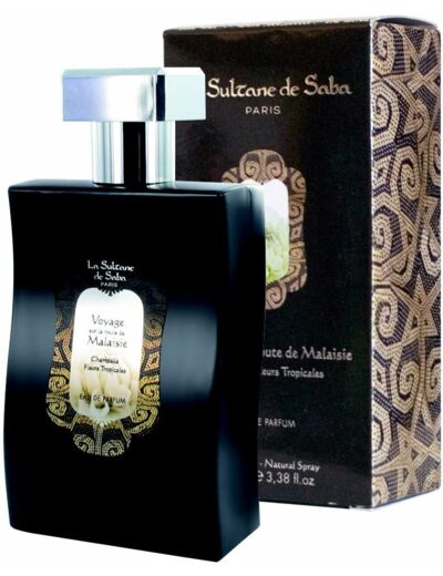 La Sultane de Saba Eau de Parfum Voyage sur la Route de Malaisie Champaka Fleurs Tropicales - 100Ml -