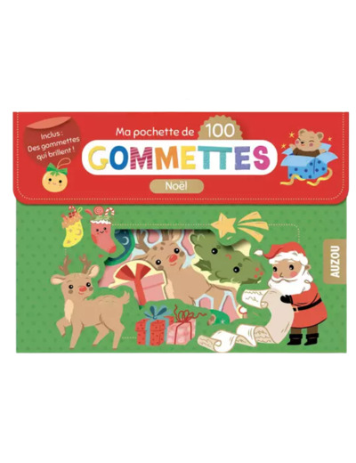 100 gommettes de Noël - Auzou