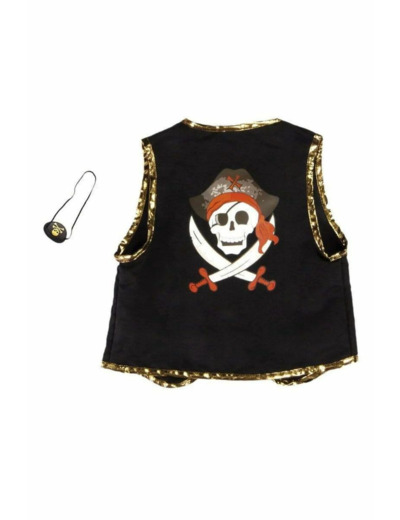 Veste Pirate Et Cache Oeil 4-7 Ans