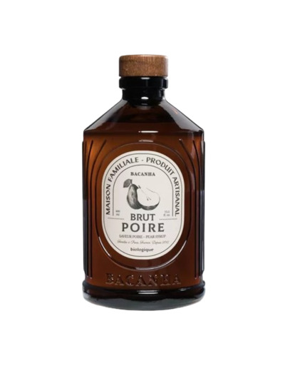 Sirop de poire brut bio - Bacanha