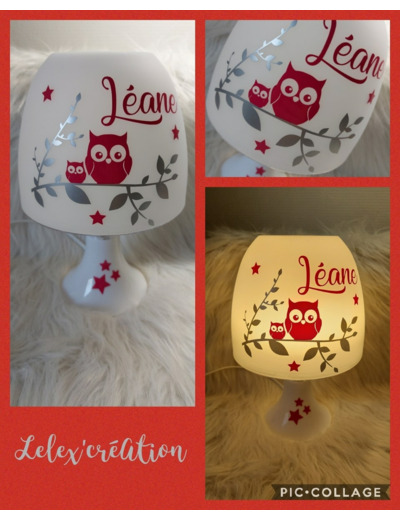 Lampe Enfant Blanche Personnalisable