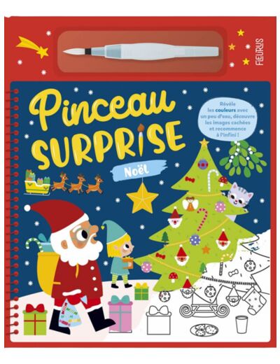 Mon pinceau surprise de Noël - Fleurus