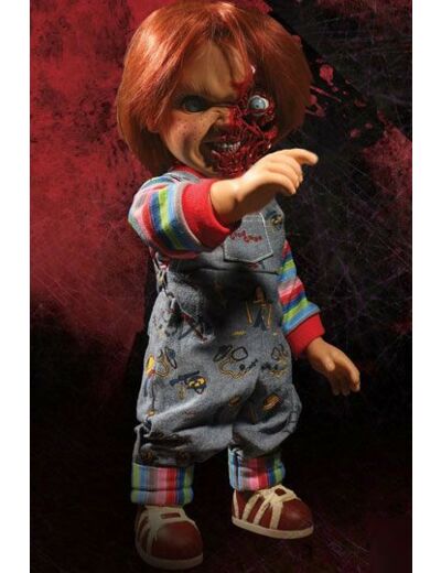 Chucky 3 poupée parlante Designer Series Pizza Face Chucky 38 cm