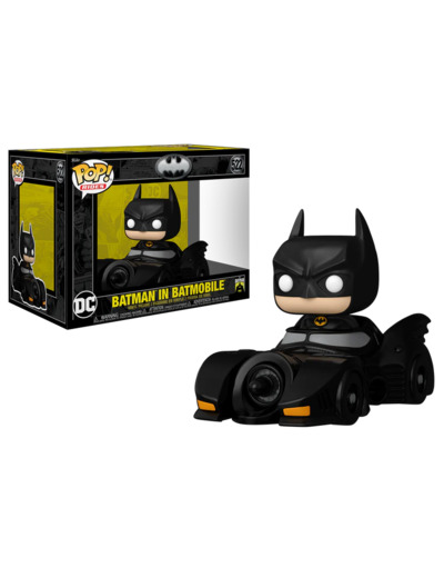 BATMAN 85TH - POP Ride DLX N° 522 - Batman avec Batmobile