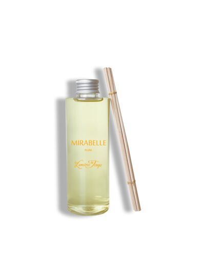 Recharge (Avec Rotins) pour Diffuseur de parfums 200 ml Mirabelle