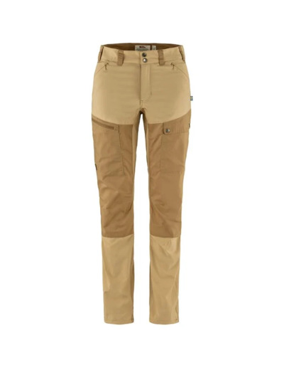 Pantalon Femme Abisko Midsummer Regular 196-232 Dune Beige Buckwheat Brown FJÄLLRÄVEN