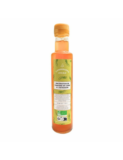 Macération de Vinaigre de Cidre à l'Estragon BIO 25cl