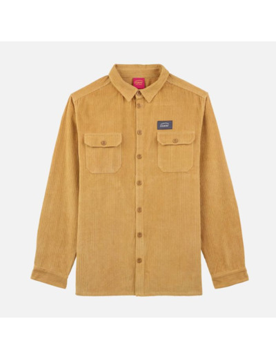 Surchemise Homme CAYLEY Corduroy overshirt Kraft OXBOW