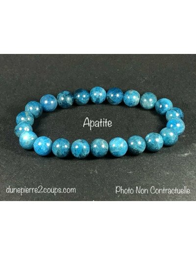 Bracelet Apatite extra  8mm