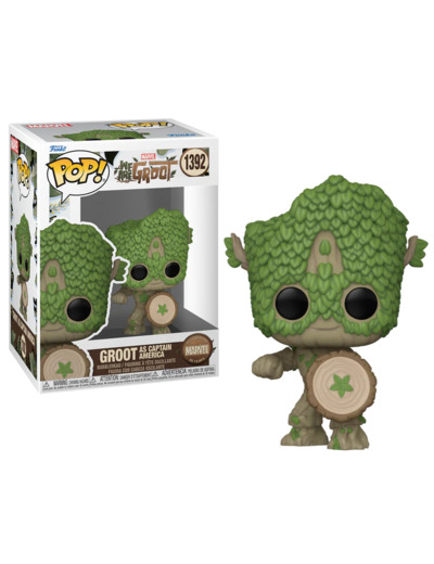 WE ARE GROOT - POP Marvel N° 1392 - Captain America