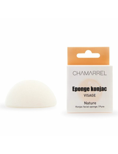 Eponge konjac - nature-visage - Chamarrel