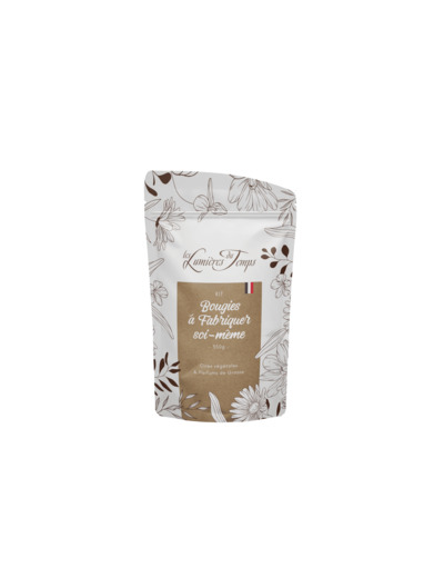 Kit Bougie 350 g Nougat Grillé