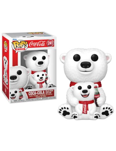 COCA-COLA - POP & Buddy N° 241 - Ours polaire Coca-Cola avec Ourson