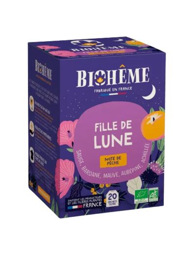 Infusion bio - Fille de lune - Biohême