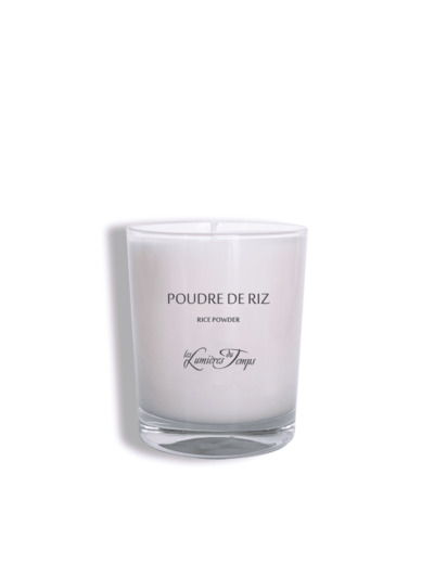 Bougie végétale 180 gr Poudre de Riz