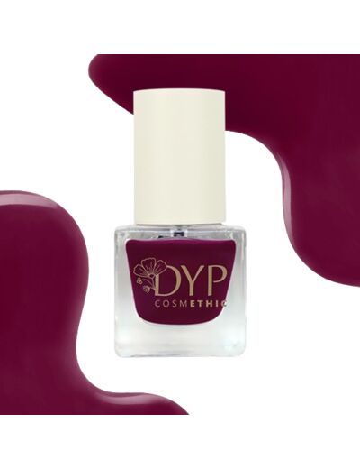 Vernis à ongles Bordeaux 651 - Dyp cosmetic