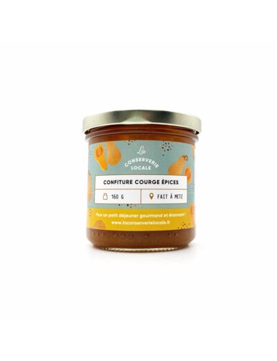 Confiture Courge Épices BIO 160g