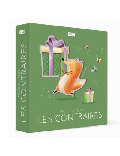 Les contraires - livre touche à tout - Sassi