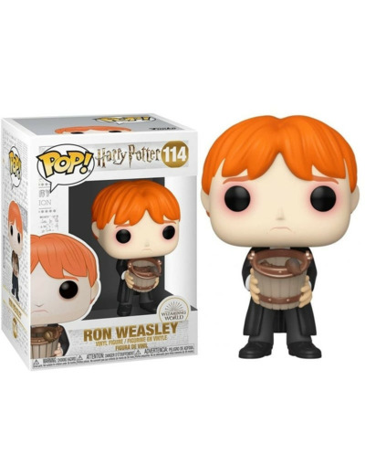 HARRY POTTER - POP N° 114 - Ron Pucking Slug w/ Bucket