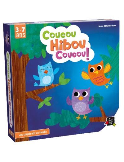 Jeu de société - Coucou Hibou coucou - Gigamic