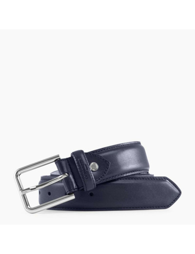 Ceinture homme avec boucle carrée Corentin en cuir lisse