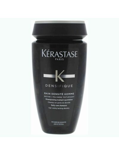Kérastase - Gamme Homme - Bain Densité - Shampooing traitant quotidien pour cheveux en perte de densité - 250ml