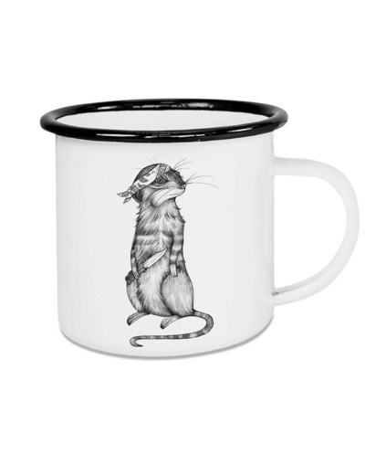 Mug émaillé - Toni Knife (Suricate) - 300ml LIGARTI