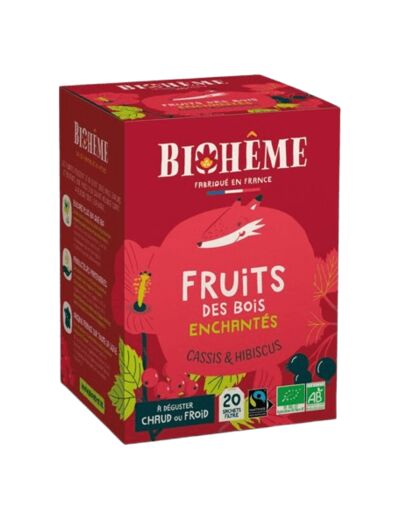 Infusion Fruits des bois enchantés - Biohême