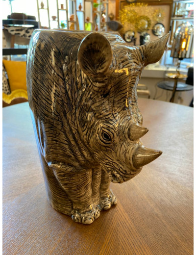 Vase hippopotame