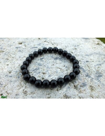 Bracelet tourmaline noire