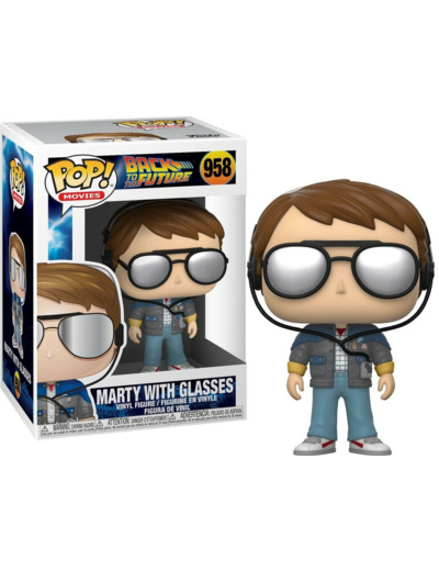 BACK TO THE FUTURE - POP N° 958 - Marty w/Glasses