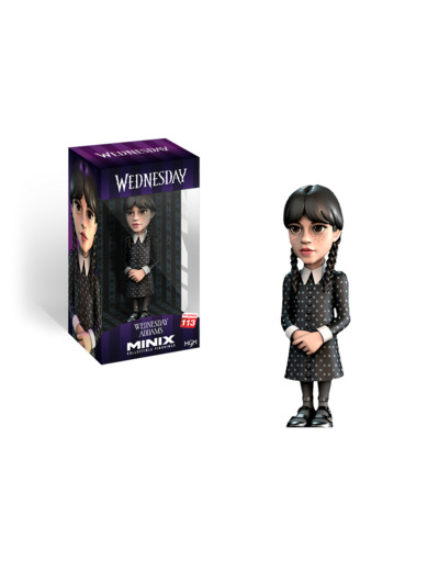 MERCREDI - Mercredi Addams - Figurine Minix 12cm