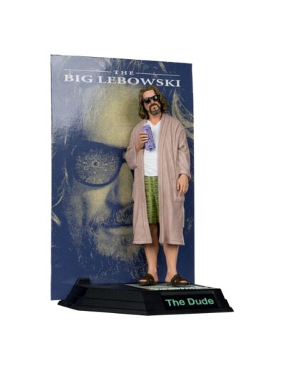 The Big Lebowski statuette Movie Maniacs The Dude (McFarlane Digital) 15 cm