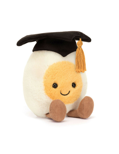 Amuseable Boiled Egg Graduation - Jellycat