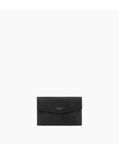 Pochette enveloppe moyen modèle Charlotte en cuir lisse