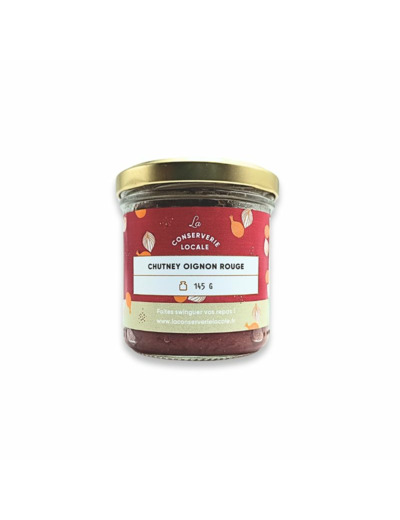 Chutney Oignon Rouge BIO 145g