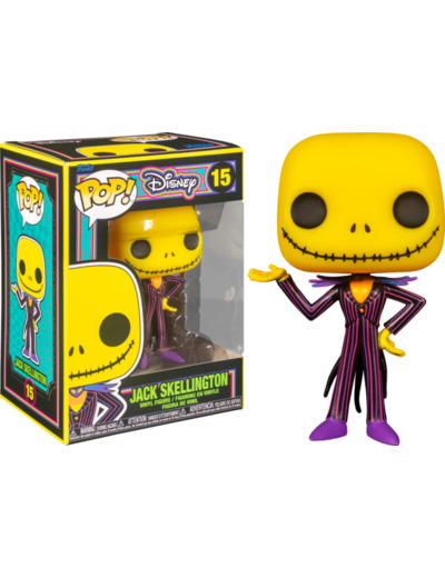 L´étrange Noël de Mr. Jack POP! 15 jaune Disney Vinyl figurine Jack 9 cm