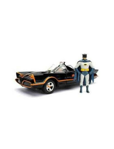 Batman 1/24 1966 Classic TV Series Batmobile métal avec figurine