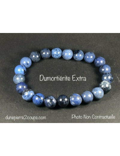 Bracelet Dumortierite  8mm