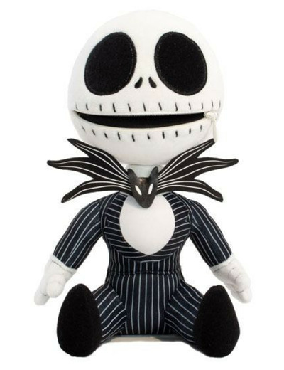 L´étrange Noël de Mr. Jack peluche Zippermouth Jack Skellington 23 cm