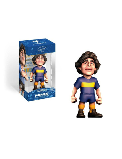 FOOTBALL - Maradona Boca Juniors - Figurine Minix 12cm