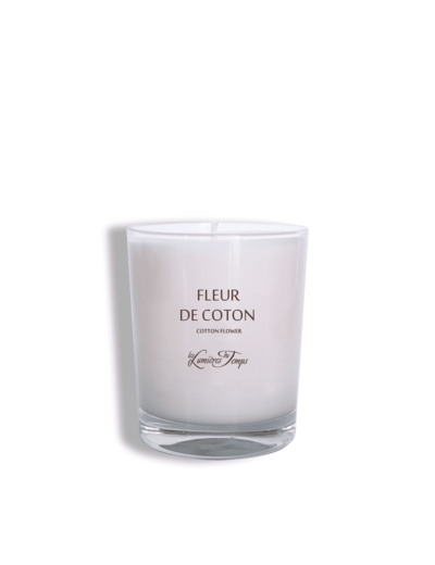 Bougie végétale 180 gr Fleur de coton