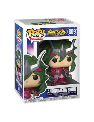 Saint Seiya Figurine POP! 809 Animation Vinyl Andromeda Shun 9 cm