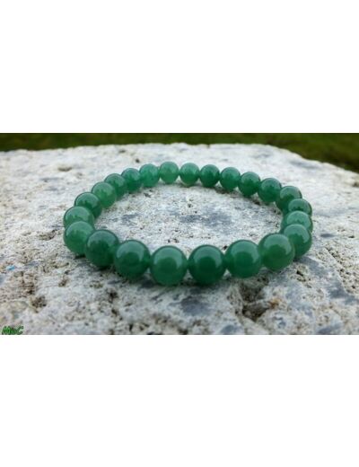 Bracelet aventurine verte XL