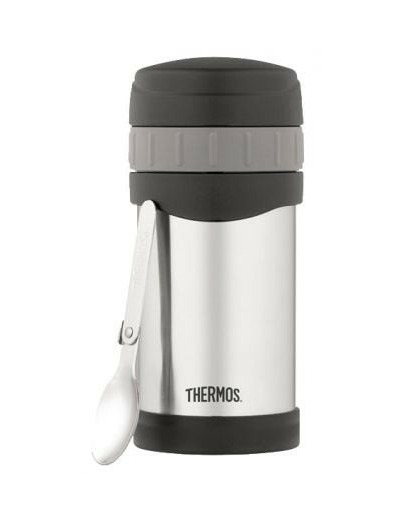 Porte-aliments avec cuillère repliable 0.5L inox-2022 THERMOS